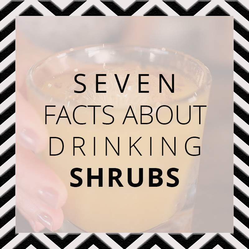 7 Facts About Drinking Shrubs