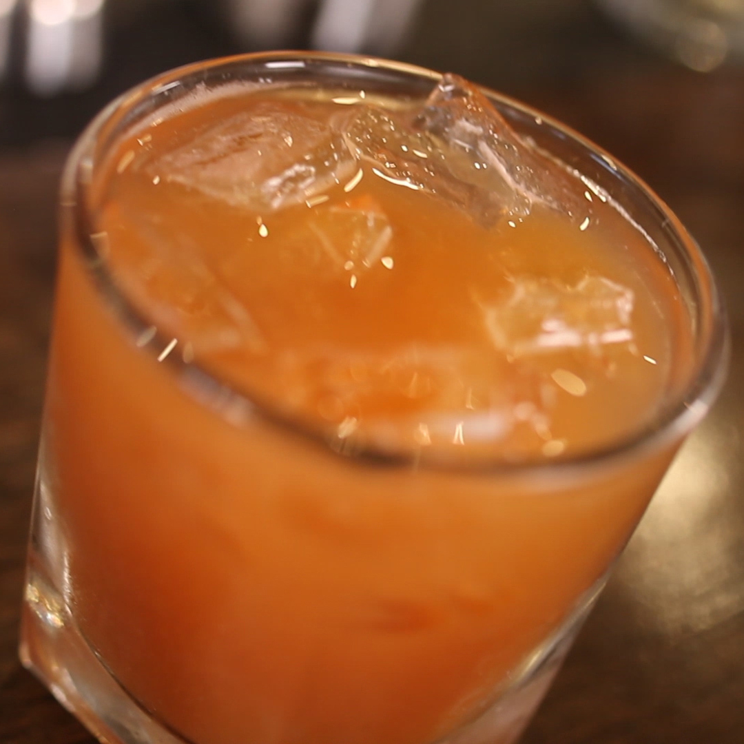 Bourbon Peach Smash